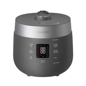 Cuckoo 6-Cup Twin Pressure Smart Multifunction Rice Cooker Digital Lcd Display